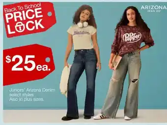 Juniors' Arizona Denim