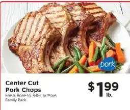 ShopRite Center Cut Pork Chops offer