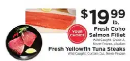 ShopRite Fresh Coho Salmon Fillet offer