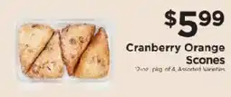 ShopRite Cranberry Orange Scones offer