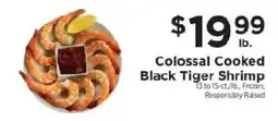 ShopRite Colossal Cooked Black Tiger Shrimp offer