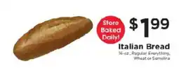 ShopRite Italian Bread offer