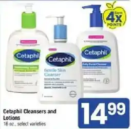 Star Market Cetaphil Cleansers and Lotions offer