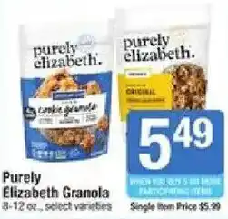 Star Market Purely Elizabeth Granola offer
