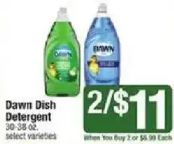 Star Market Dawn Dish Detergent offer