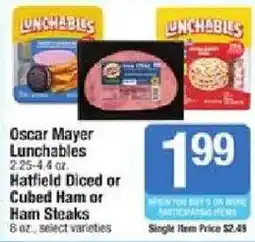 Star Market Oscar Mayer Lunchables offer