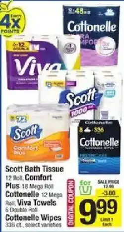 Star Market Scott Bath Tissue offer