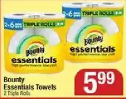 Star Market Bounty Essentials Towels offer