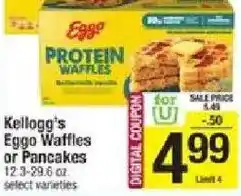 Star Market Kellogg's Eggo Waffles or Pancakes offer
