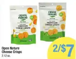 Star Market Open Nature Cheese Crisps offer