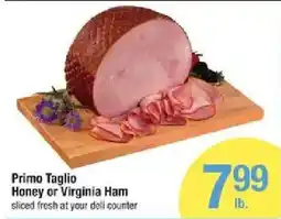 Star Market Primo Taglio Honey or Virginia Ham offer