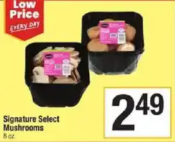 Star Market Signature Select Mushrooms offer