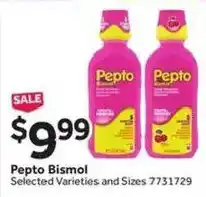 Stop&Shop Pepto Bismol offer