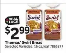 Stop&Shop Thomas' Swirl Bread offer