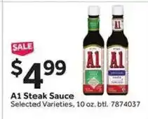 Stop&Shop A1 Steak Sauce offer