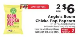 ShopRite Angie's Boom Chicka Pop Popcorn offer