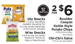 ShopRite Utz Snacks offer