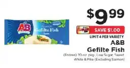 ShopRite A&B Gefilte Fish offer