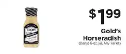 ShopRite Gold's Horseradish offer