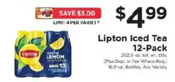 ShopRite Lipton Iced Tea offer