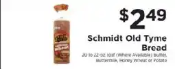 ShopRite Schmidt Old Tyme Bread offer