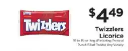 ShopRite Twizzlers Licorice offer