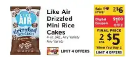 ShopRite Like Air Drizzled Mini Rice Cakes offer