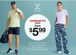 JC Penney Men's Or Women's Xersion Activewear offer