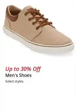 JC Penney Men's Shoes offer