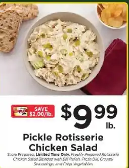 ShopRite Pickle Rotisserie Chicken Salad offer