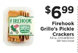 ShopRite Firehook Grillo's Pickle Crackers offer