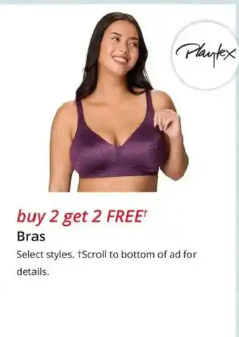 JC Penney Playtex Bras offer