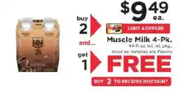 ShopRite Muscle Milk offer