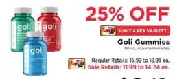 ShopRite Goli Gummies offer