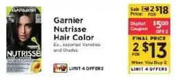 ShopRite Garnier Nutrisse Hair Color offer