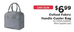 ShopRite Oxford Fabric Handle Cooler Bag offer