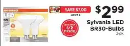 ShopRite Sylvania led br30-bulbs offer