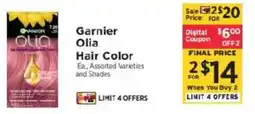 ShopRite Garnier Olia Hair Color offer