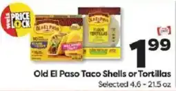 Weis Markets Old El Paso Taco Shells or Tortillas offer