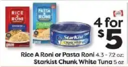 Weis Markets Rice A Roni or Pasta Roni offer