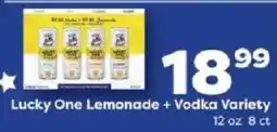 Weis Markets Lucky One Lemonade + Vodka Variety offer