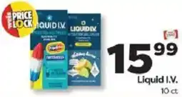 Weis Markets Liquid I.V. offer