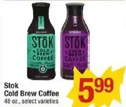 Star Market Stok Cold Brew Coffee offer