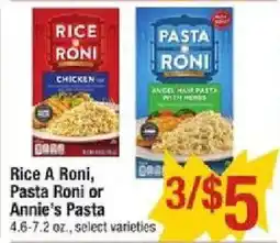 Star Market Rice A Roni, Pasta Roni or Annie's Pasta offer