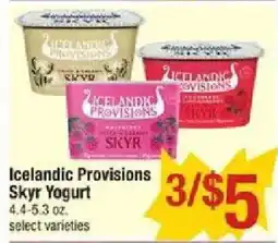 Star Market Icelandic Provisions Skyr Yogurt offer