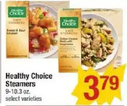 Star Market Healthy Choice Steamers offer
