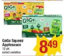Star Market Gogo Squeez Applesauce offer