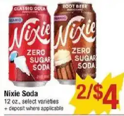 Star Market Nixie Soda offer