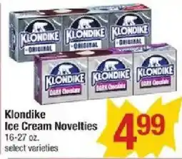 Star Market Klondike Ice Cream Novelties offer