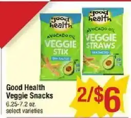 Star Market Good Health Veggie Snacks offer